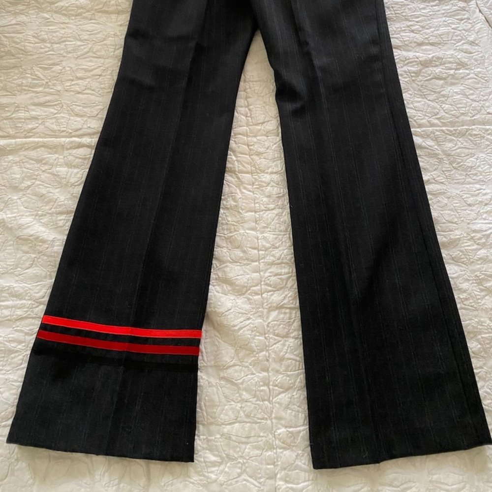 Joseph menswear-inspired flared pants with flair!